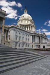 The United States Capitol building. The United States Capitol building.