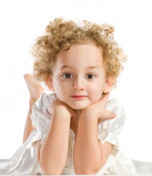 An angelic little girl. An angelic little girl.