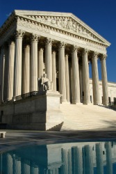 Columns on the front of the U.S. Supreme Court building. Columns on the front of the U.S. Supreme Court building.