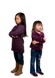 Are these two girls enemies? Are these two girls enemies?