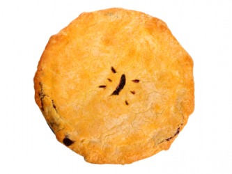 An entire berry pie. An entire berry pie.