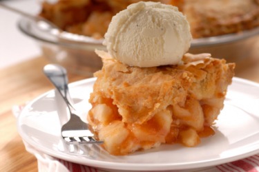 Pie served with ice cream is called pie a la mode. Pie served with ice cream is called pie a la mode.
