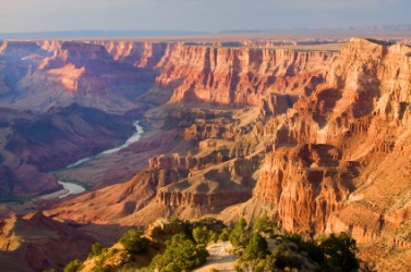 The Grand Canyon is immense. The Grand Canyon is immense.