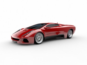 A kick ass sports car. A kick ass sports car.