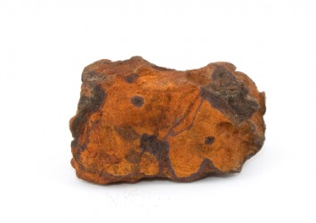 This is a piece of iron ore. This is a piece of iron ore.