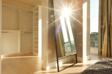 Rays of sunlight coming through a window. Rays of sunlight coming through a window.