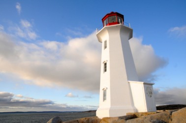 A lighthouse is a beacon. A lighthouse is a beacon.