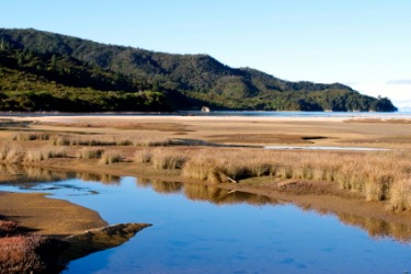 A watershed in New Zealand. A watershed in New Zealand.