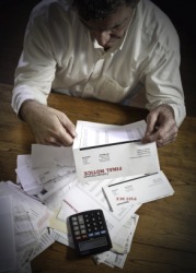 This man may be about to go bankrupt. This man may be about to go bankrupt.