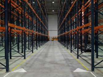 A capacious warehouse. A capacious warehouse.