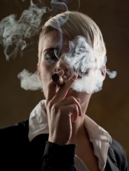 Tobacco smoke is a carcinogen. Tobacco smoke is a carcinogen.