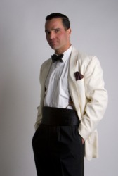 This man could be described as debonair. This man could be described as debonair.
