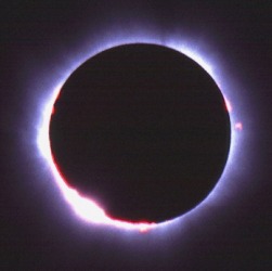 An eclipse of the sun. An eclipse of the sun.