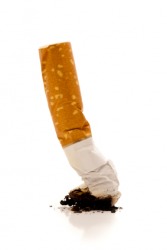 A cigarette butt is called a fag. A cigarette butt is called a fag.
