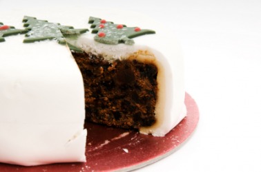 A nice layer of frosting on a cake. A nice layer of frosting on a cake.
