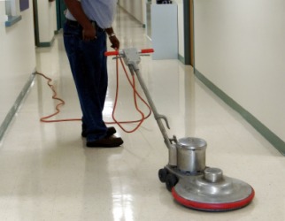 Waxing is part of the maintenance of this floor. Waxing is part of the maintenance of this floor.