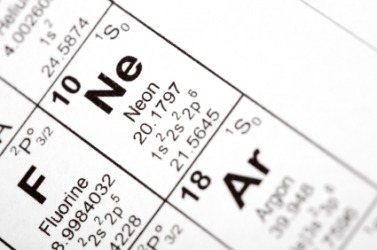 Ne is the symbol for neon. Ne is the symbol for neon.