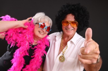 Will these costumes be judged the kookiest at the party? Will these costumes be judged the kookiest at the party?