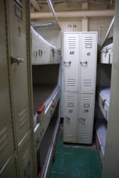 Berths on a submarine. Berths on a submarine.