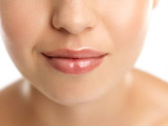 The mouth is below the nose. The mouth is below the nose.