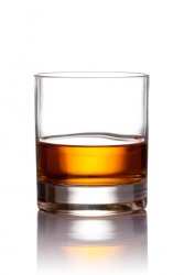 A glass of scotch. A glass of scotch.