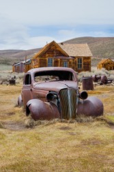 An old abandoned truck. An old abandoned truck.