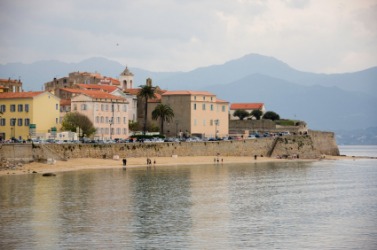 A view of Ajaccio, Corsica. A view of Ajaccio, Corsica.