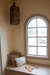 A window alcove. A window alcove.