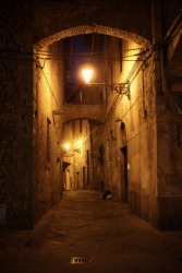 An alley in an ancient city. An alley in an ancient city.