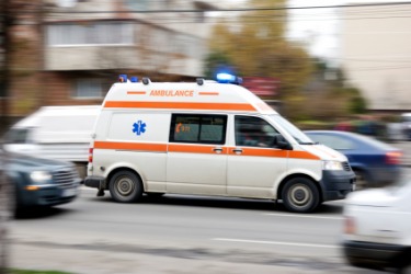 One type of ambulance. One type of ambulance.