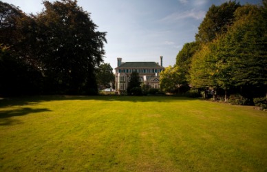 A home of the aristocracy in England. A home of the aristocracy in England.