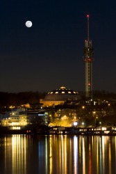 The city of Arnhem at Night. The city of Arnhem at Night.