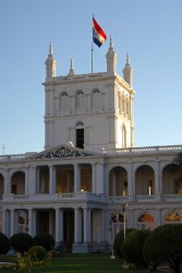 The Presidents Palace in Asuncion, Paraguay. The Presidents Palace in Asuncion, Paraguay.