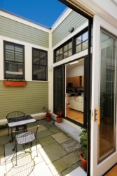 An atrium in a townhouse. An atrium in a townhouse.