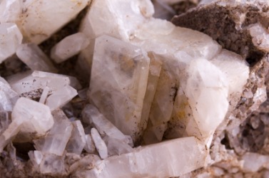 Barite crystals. Barite crystals.