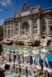 The Trevi fountain in Rome is an example of baroque art. The Trevi fountain in Rome is an example of baroque art.