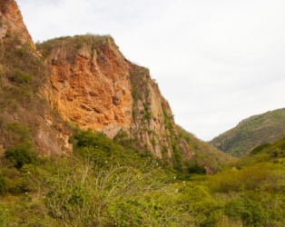 Barranca in Mexico. Barranca in Mexico.