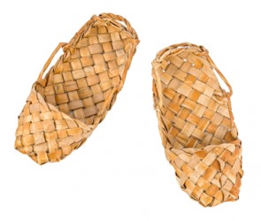 Bast shoes. Bast shoes.