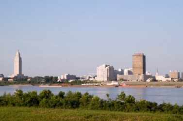 Baton Rouge skyline. Baton Rouge skyline.