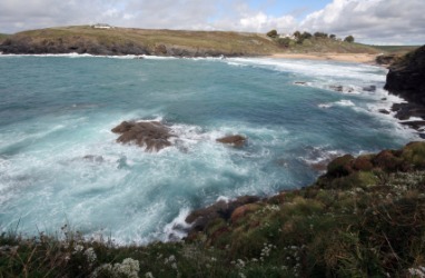 A small bay on the English coast. A small bay on the English coast.