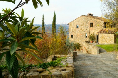 A B & B, bed and breakfast, in Tuscany. A B & B, bed and breakfast, in Tuscany.