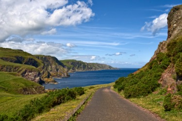 Landscape in Berwickshire, formerly Berwick. Landscape in Berwickshire, formerly Berwick.