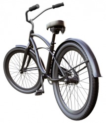 A bicycle, or bike. A bicycle, or bike.