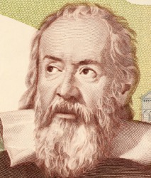 The famous Italian scientist, Galileo Galilei. The famous Italian scientist, Galileo Galilei.