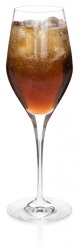 A glass of Black Velvet. A glass of Black Velvet.