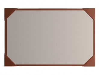 A desk blotter. A desk blotter.