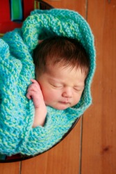 This baby was born recently. This baby was born recently.