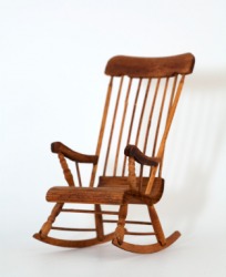 An example of a Boston rocker. An example of a Boston rocker.