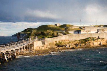 An island in Botany Bay. An island in Botany Bay.