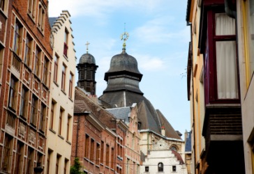 A view of downtown Brussels. A view of downtown Brussels.